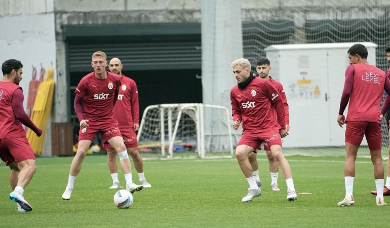 Galatasaray, Kayserispor maçı hazırlıklarını noktaladı