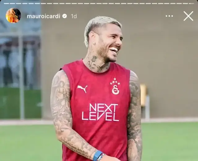 Icardi, Fenerbahçe puan kaybeder kaybetmez telefona sarıldı